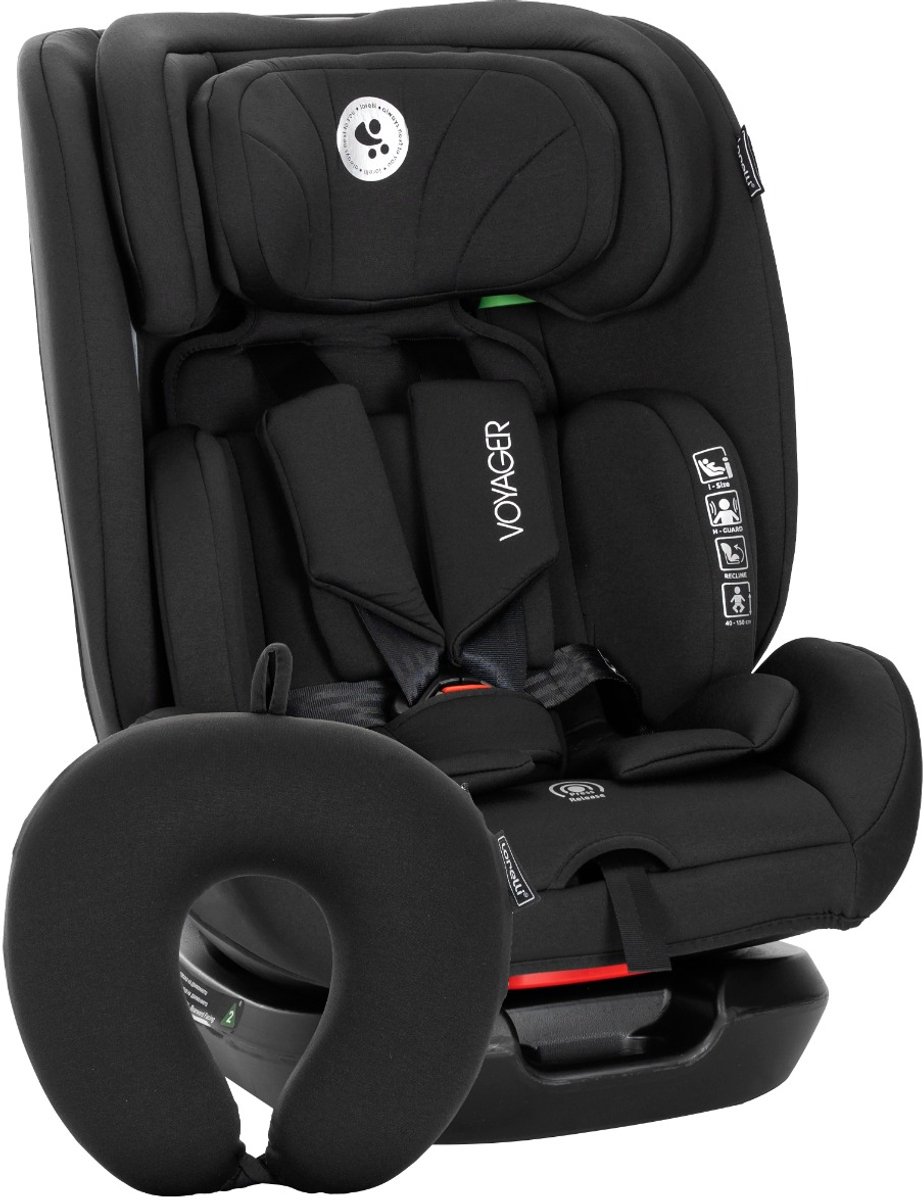 De Lorelli Voyager i-Size Autostoel 40-150 cm Black in één oogopslag