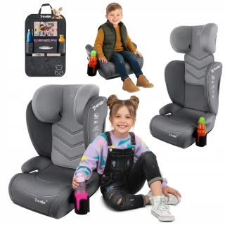LUNA Booster Kinderautostoeltje Grijs