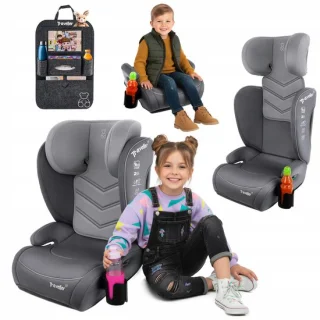 LUNA Booster Kinderautostoeltje Grijs