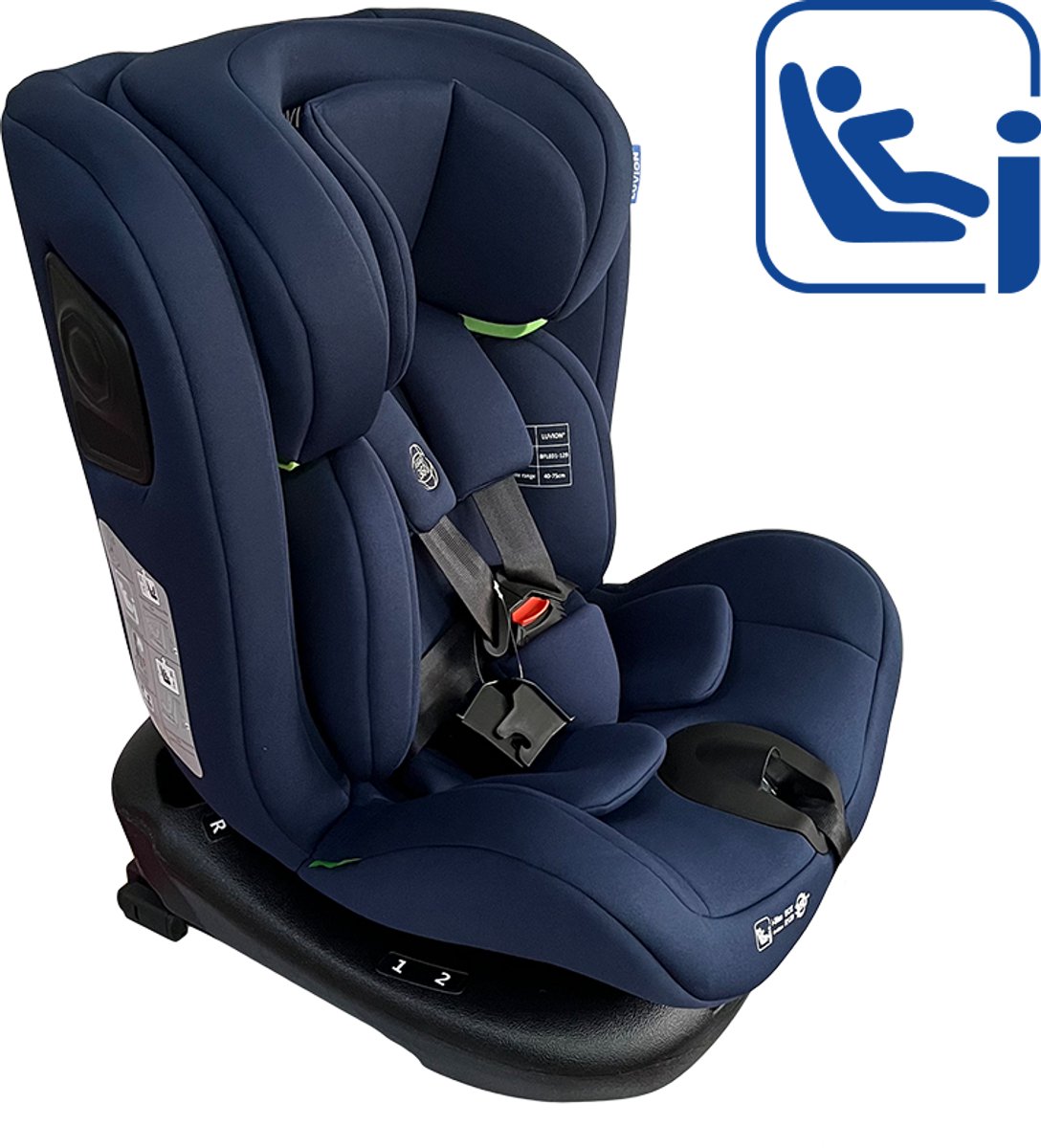 LUVION Aegis 360 Autostoel Royal Midnight Blue