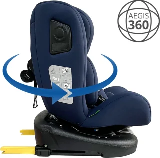 LUVION Aegis 360 Autostoel Royal Midnight Blue