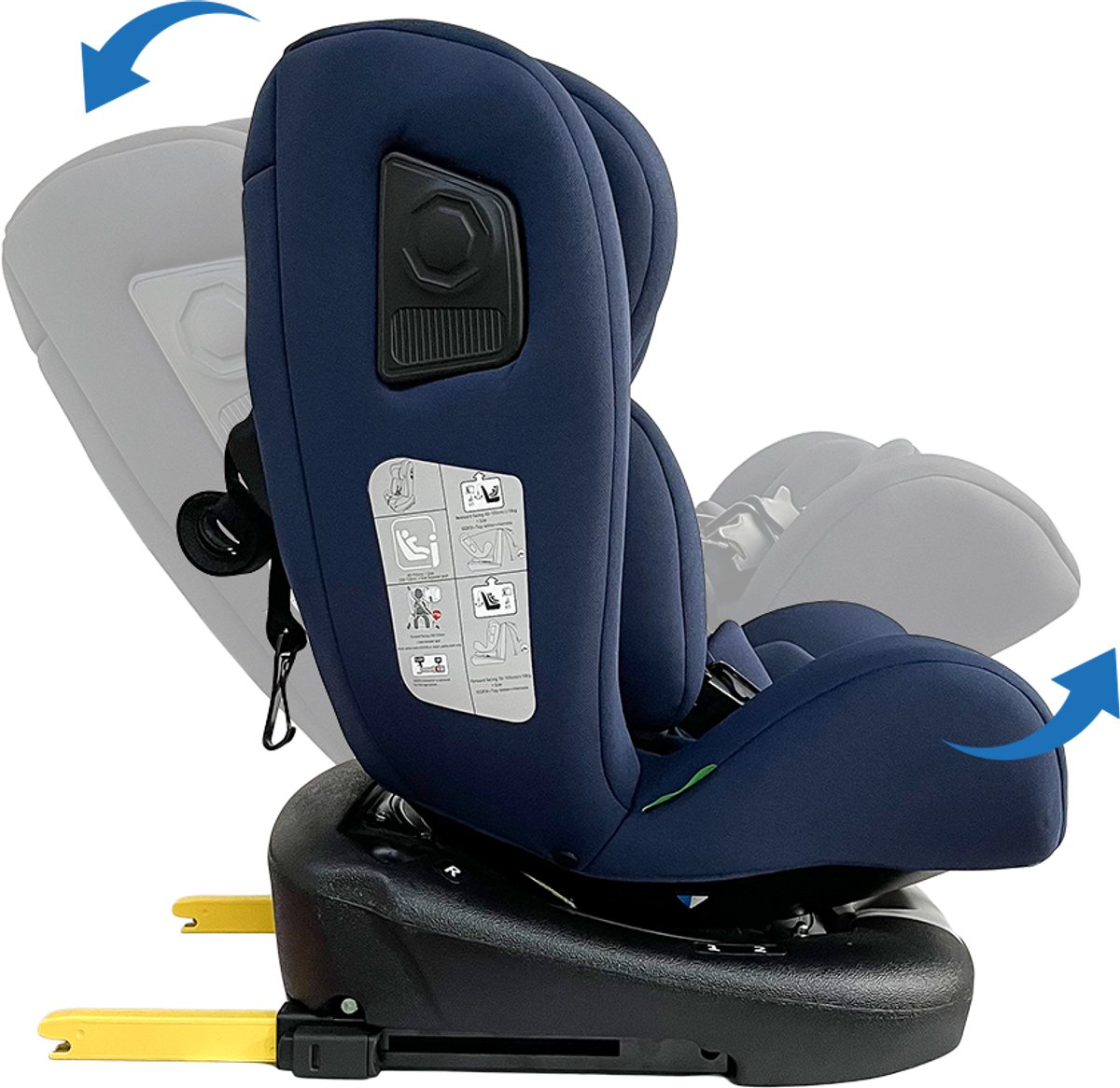 LUVION Aegis 360 Autostoel Royal Midnight Blue