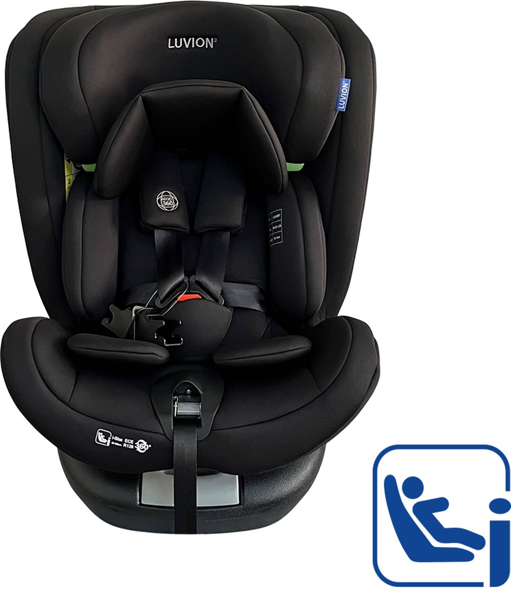 LUVION Aegis 360 Eclipse Black Autostoel Groep 0/1/2/3