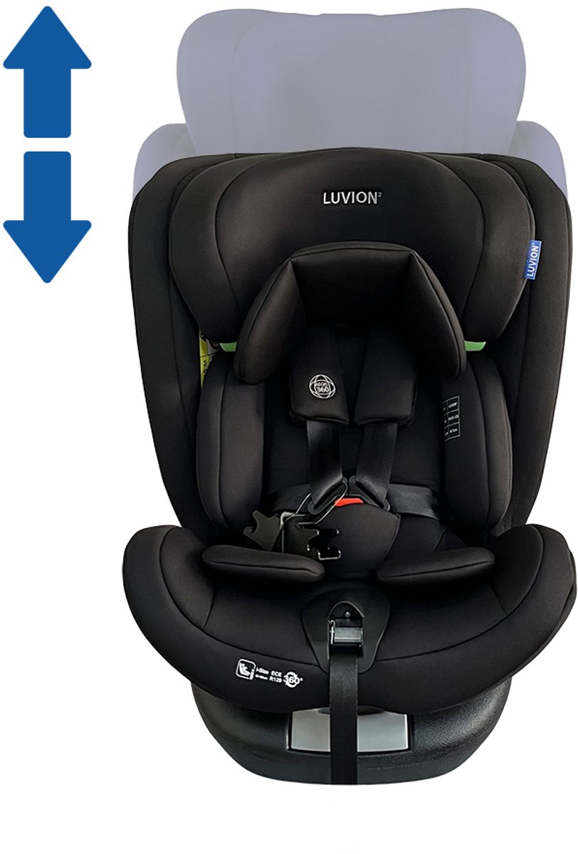 LUVION Aegis 360 Eclipse Black Autostoel Groep 0/1/2/3
