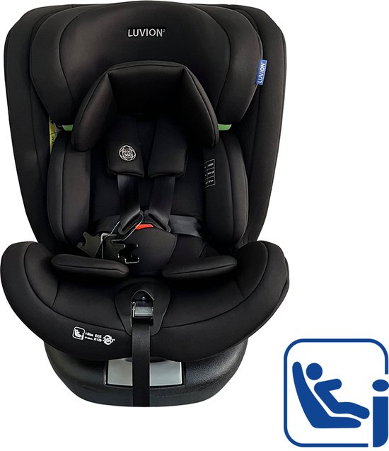LUVION Aegis 360 Eclipse Black Autostoel Groep 0/1/2/3