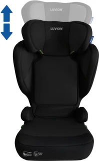 LUVION FLEX-i Eclipse Black Autostoel Groep 2/3