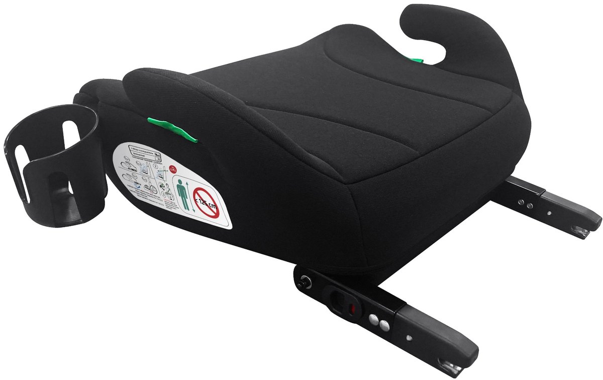 MamaLoes Pip Isofix Booster Zwart 125-150 cm ML050225