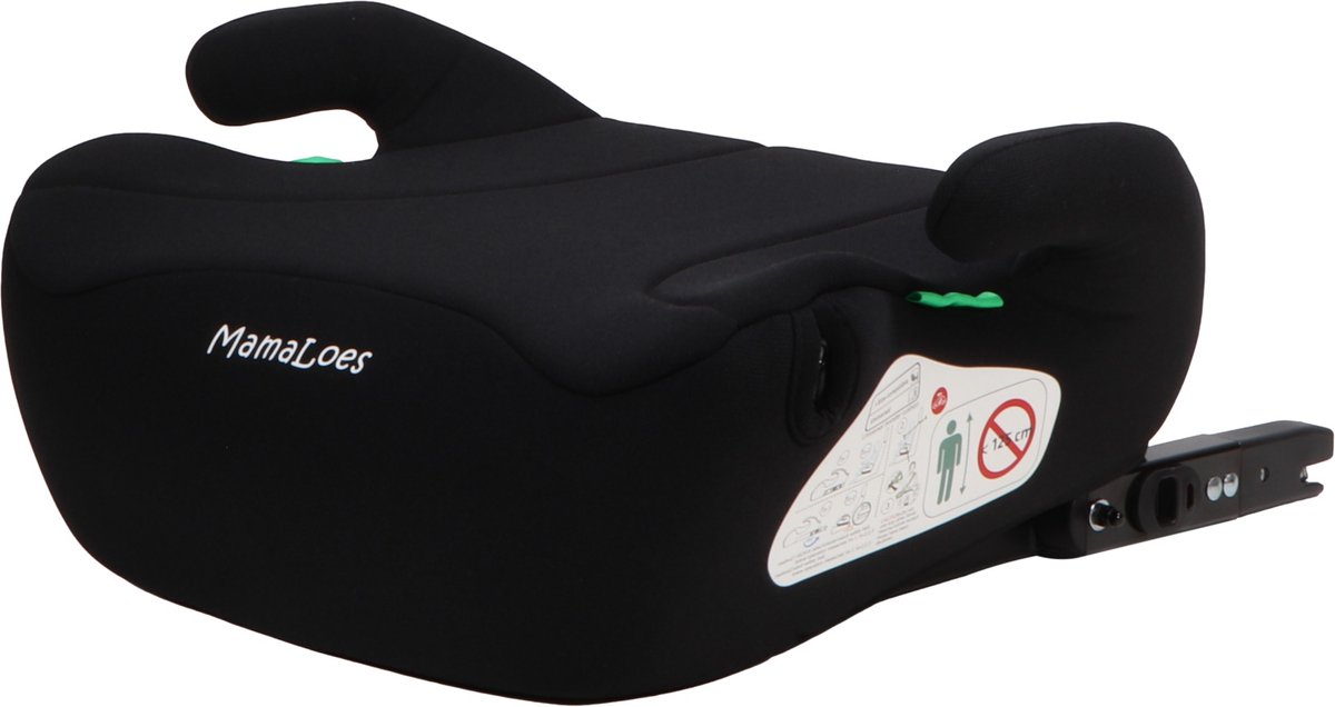 MamaLoes Pip Isofix Booster Zwart 125-150 cm ML050225
