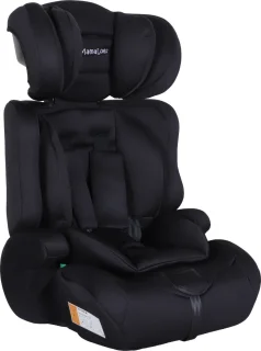 MamaLoes Saar i-Size Autostoel Zwart 76-150 cm 3-12 jaar
