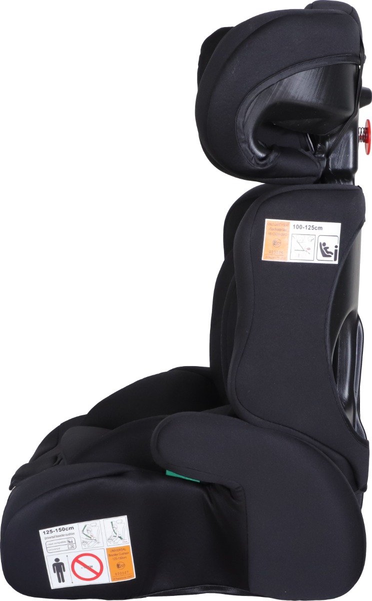 MamaLoes Saar i-Size Autostoel Zwart 76-150 cm 3-12 jaar