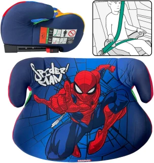 De MARVEL Spider-Man ISOFIX-autostoel in één oogopslag
