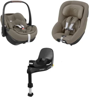 Maxi-Cosi 360 pro family bundel truffle