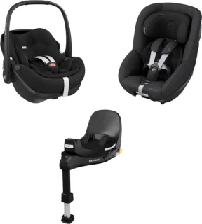 Maxi-Cosi 360 pro family bundel, zwart