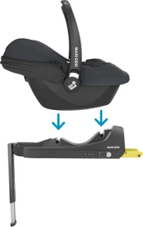 Maxi-Cosi CabrioFix Autostoeltje & Base Essential Black