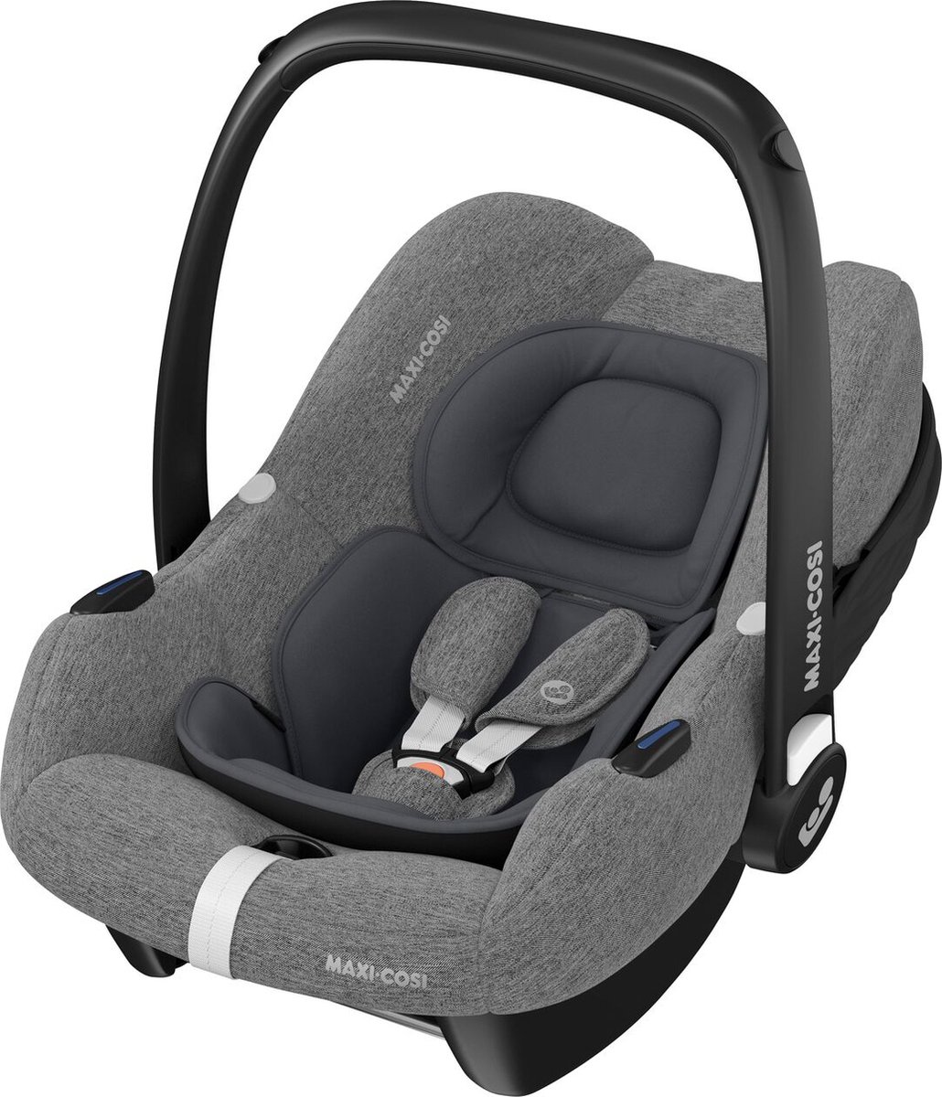 De Maxi-Cosi Cabriofix i-Size Autostoel Select Grey in één oogopslag