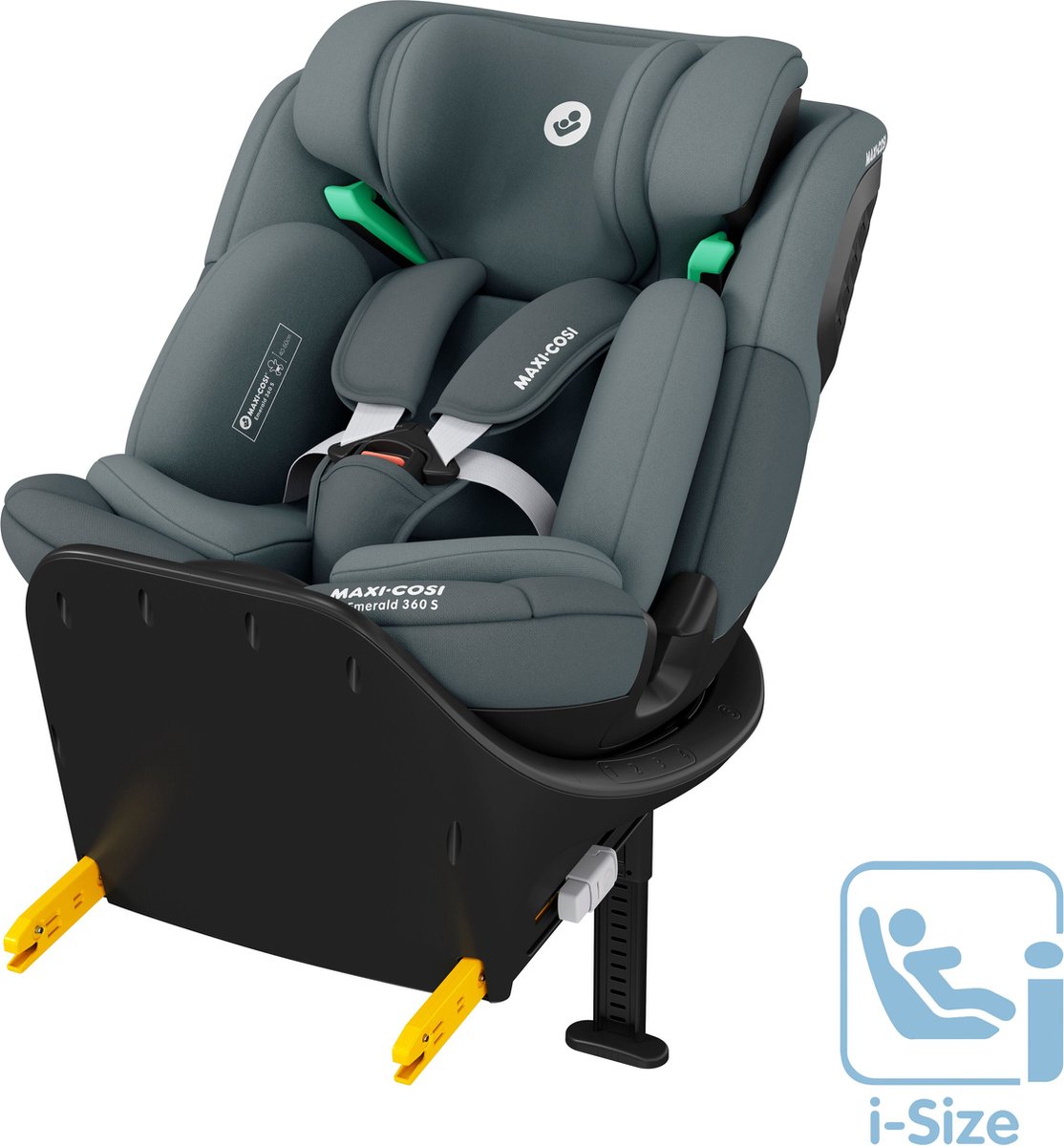 Maxi-Cosi Emerald 360 S i-Size Autostoel Tonal Graphite