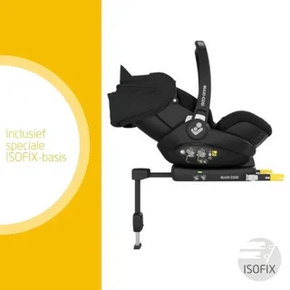 Maxi-Cosi Marble i-Size Autostoel Essential Black Met Base