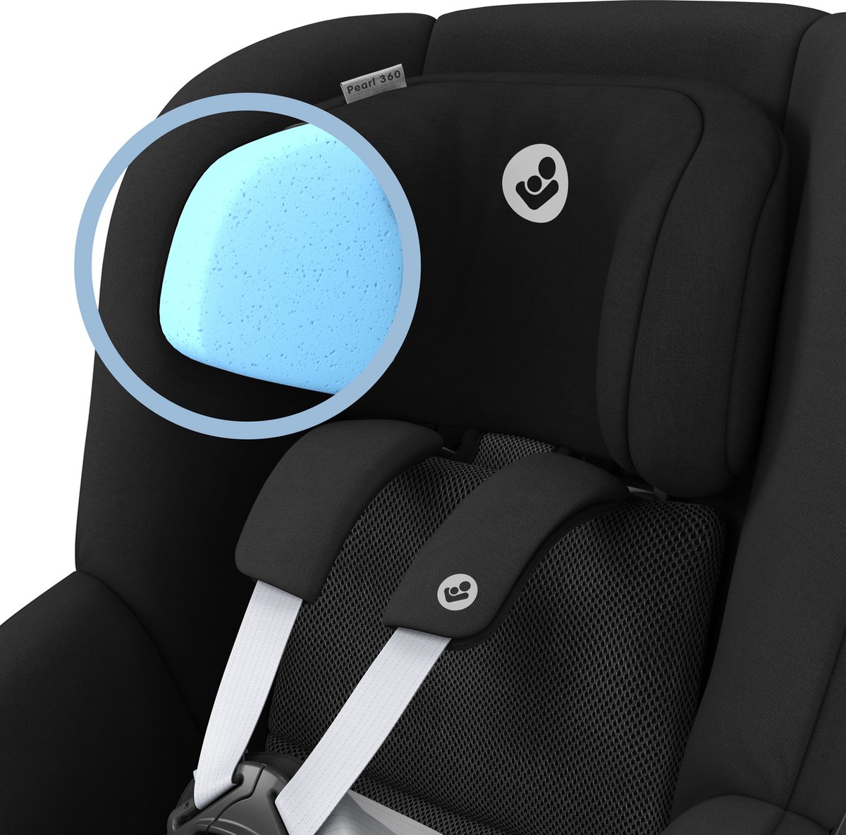 Maxi-Cosi Pearl 360 i-Size Autostoeltje Authentic Black