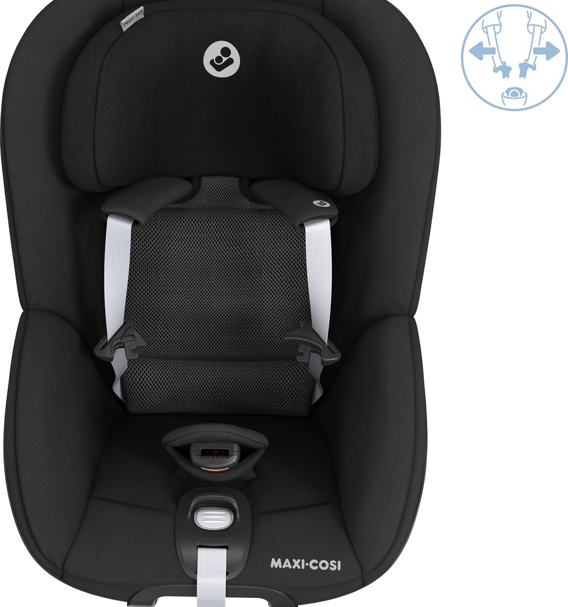 Maxi-Cosi Pearl 360 i-Size Autostoeltje Authentic Black