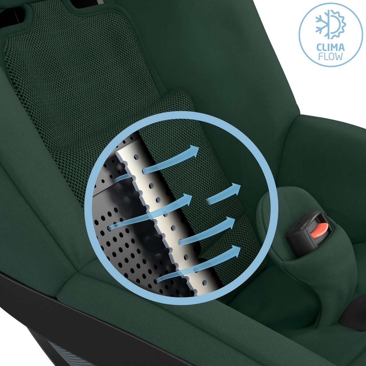 Maxi-Cosi Pearl 360 i-Size Autostoeltje Authentic Green