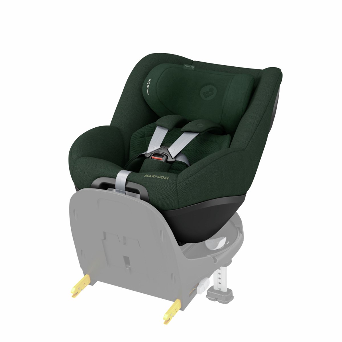 De Maxi-Cosi Pearl 360 Pro i-Size Autostoel Authentic Green in één oogopslag
