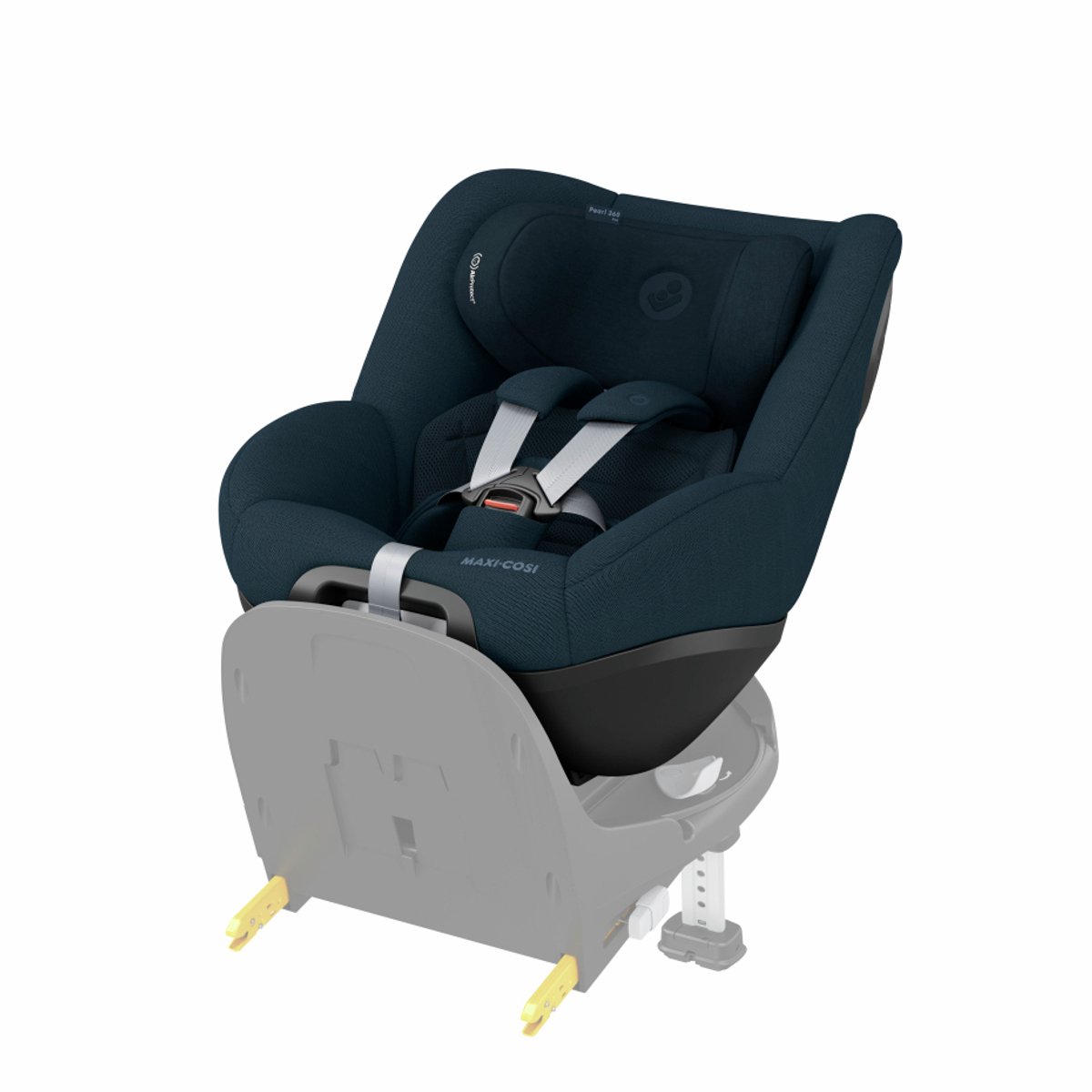 De Maxi-Cosi Pearl 360 Pro i-Size Autostoeltje Authentic Blue in één oogopslag