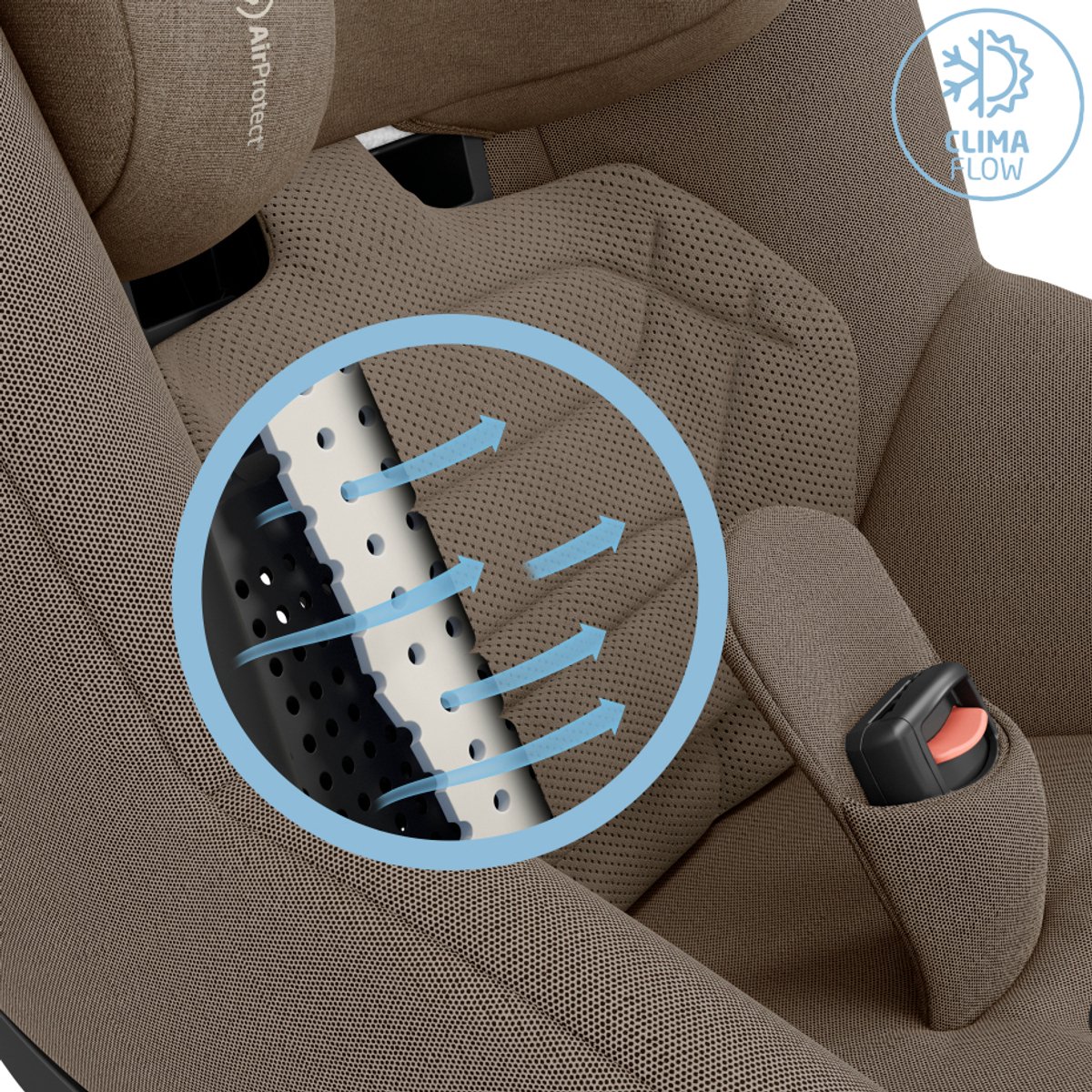 Maxi-Cosi Pearl 360 Pro i-Size autostoeltje Authentic Truffle