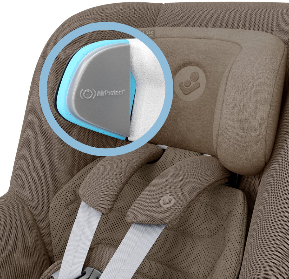Maxi-Cosi Pearl 360 Pro i-Size autostoeltje Authentic Truffle
