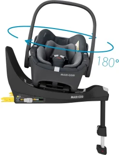 Maxi-Cosi Pebble 360 i-Size Autostoel Essential Graphite