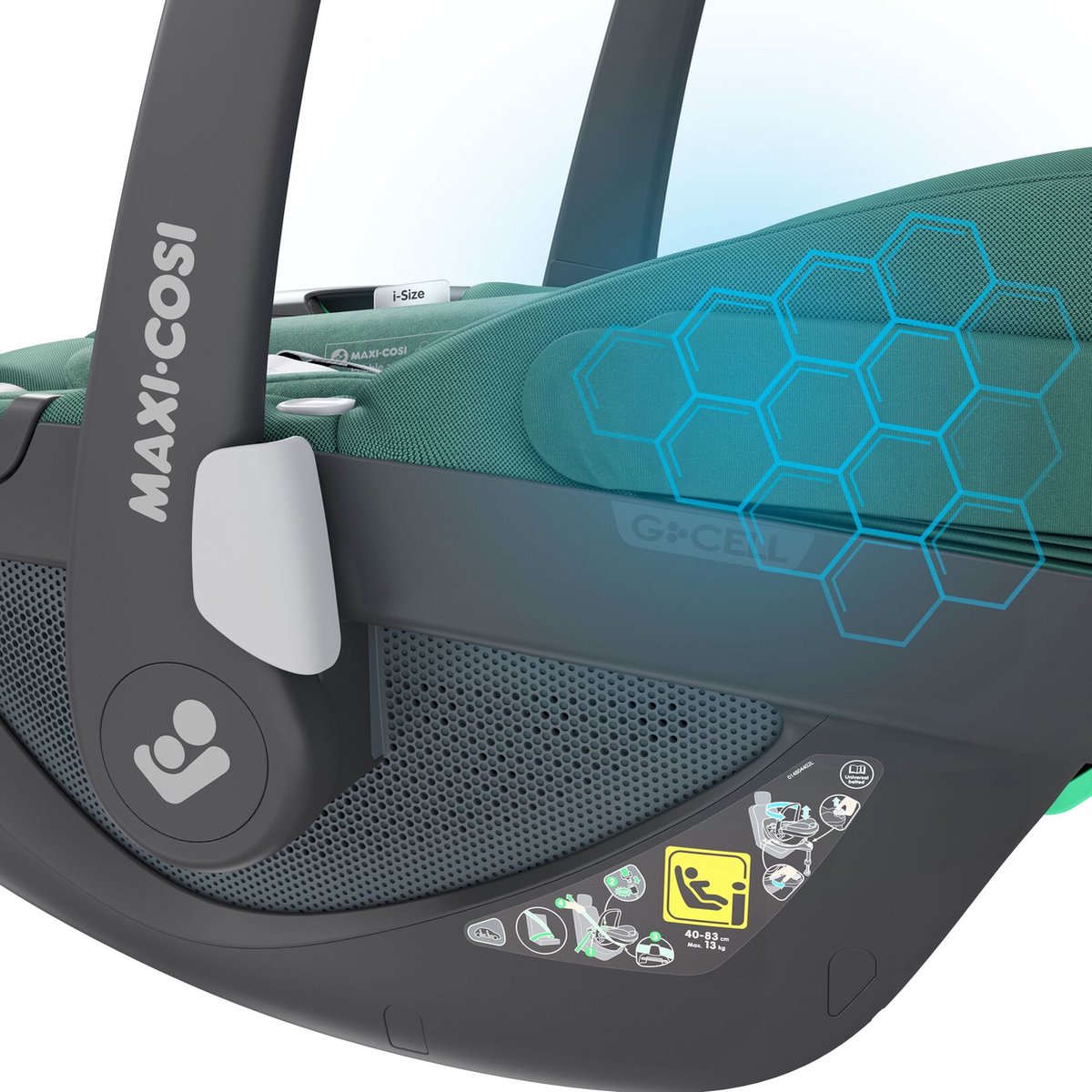 Maxi-Cosi Pebble 360 i-Size Autostoeltje Essential Green
