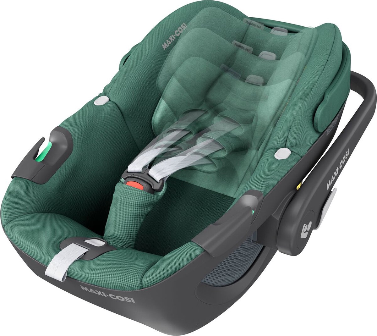 Maxi-Cosi Pebble 360 i-Size Autostoeltje Essential Green
