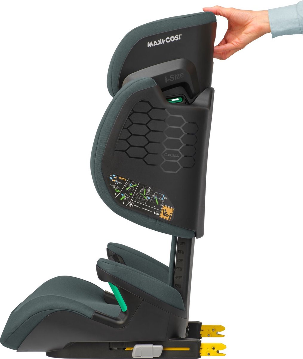 Wat vinden we goed aan de Maxi-Cosi RodiFix R i-Size Autostoel Authentic Graphite