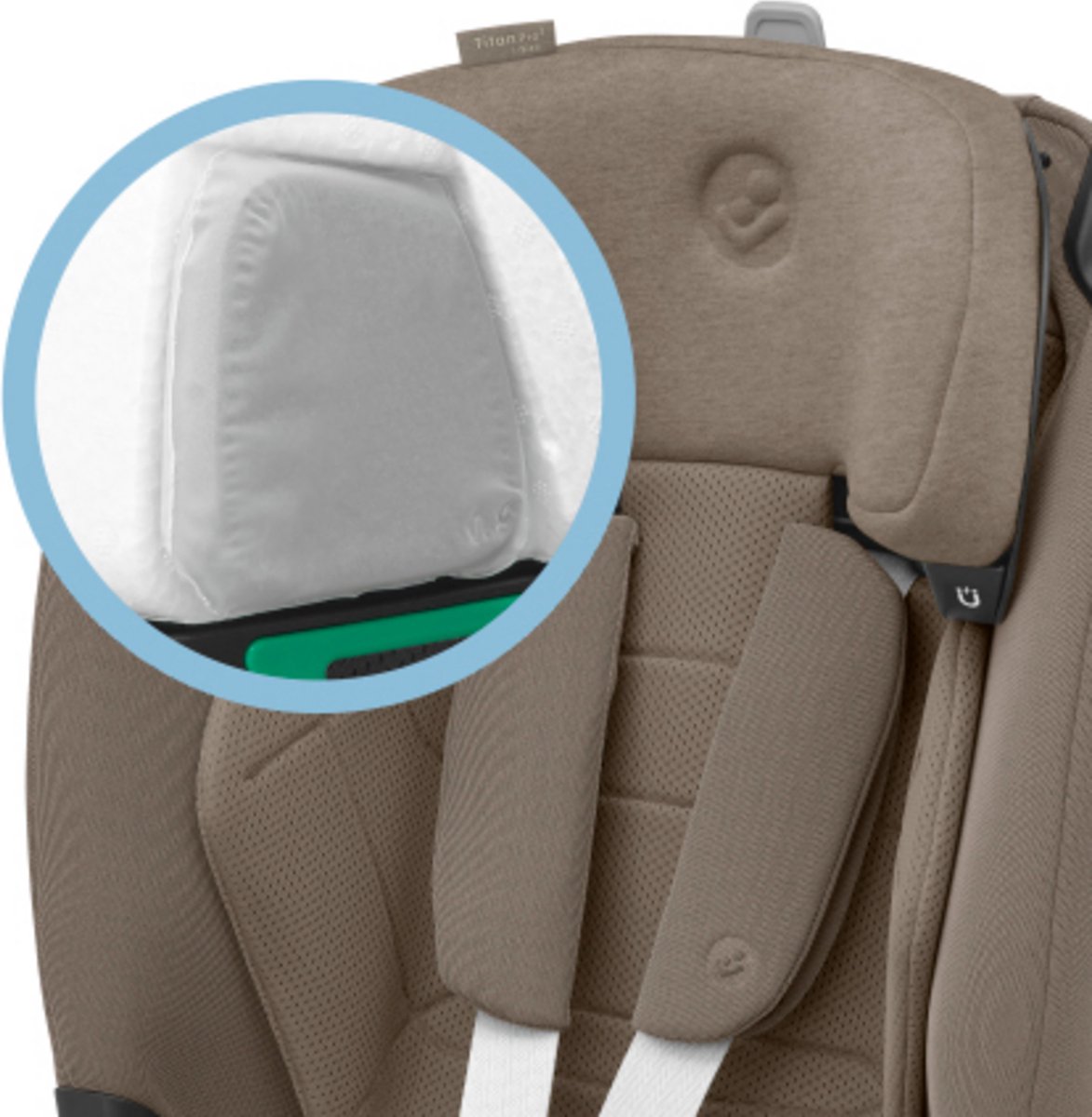 Wat vinden we goed aan de Maxi-Cosi Titan Pro i-Size Autostoel Authentic Truffle