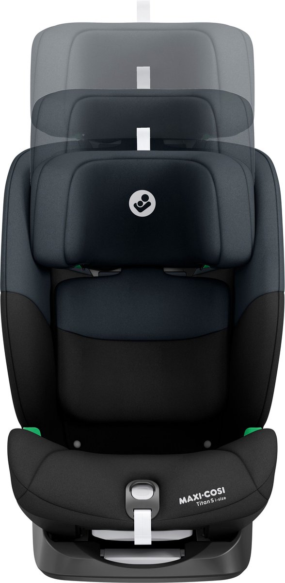 Maxi-Cosi Titan S i-Size Autostoel Tonal Black