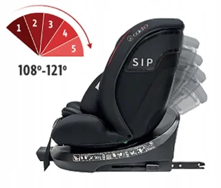 Merkloos autostoeltje 40-150 cm I-Size met Isofix