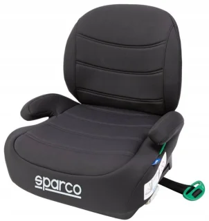 Merkloos kinderzitje met isofix, 125-150 cm, zwart