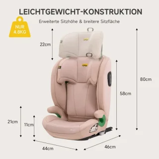 MEUNIQ i-Size R129 autostoel 100–150 cm