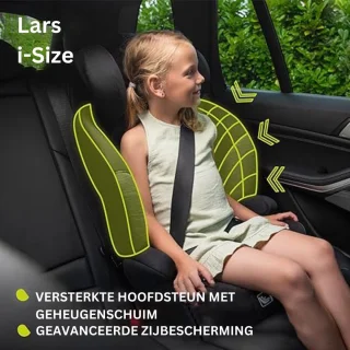 MKSS® Auto Kinderstoel Zwart Rood