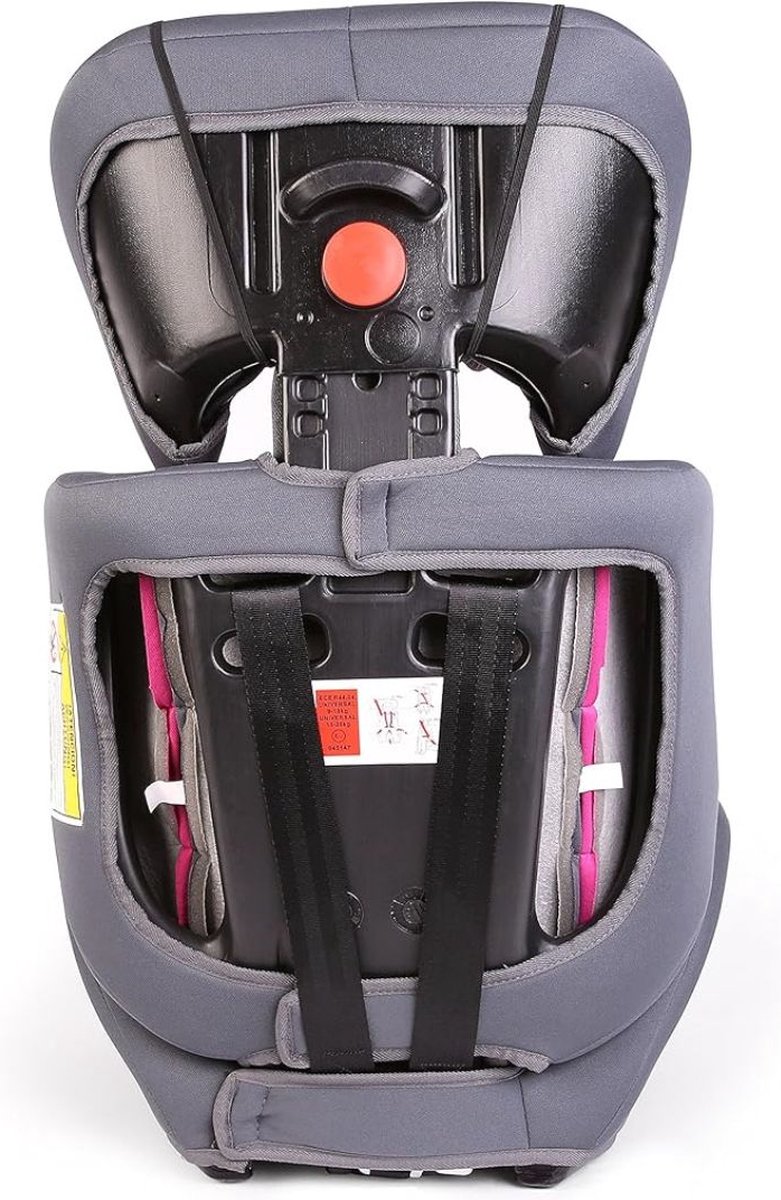 MKSS® Kinderstoel Auto Grijs/Roze