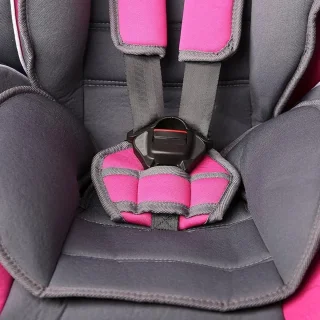 MKSS® Kinderstoel Auto Grijs/Roze