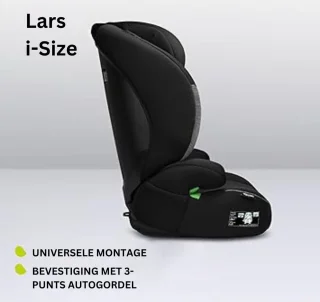 MKSS® Kinderstoel Auto Zitverhoger Zwart Grijs