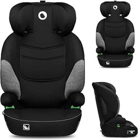 MKSS® Kinderstoel Auto Zitverhoger Zwart Grijs