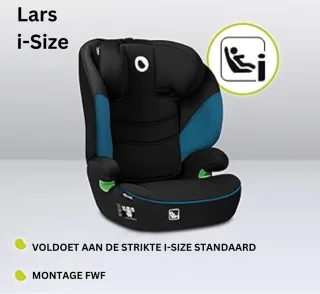 MKSS® Kinderstoel Auto Zitverhoger Zwart Turkoois