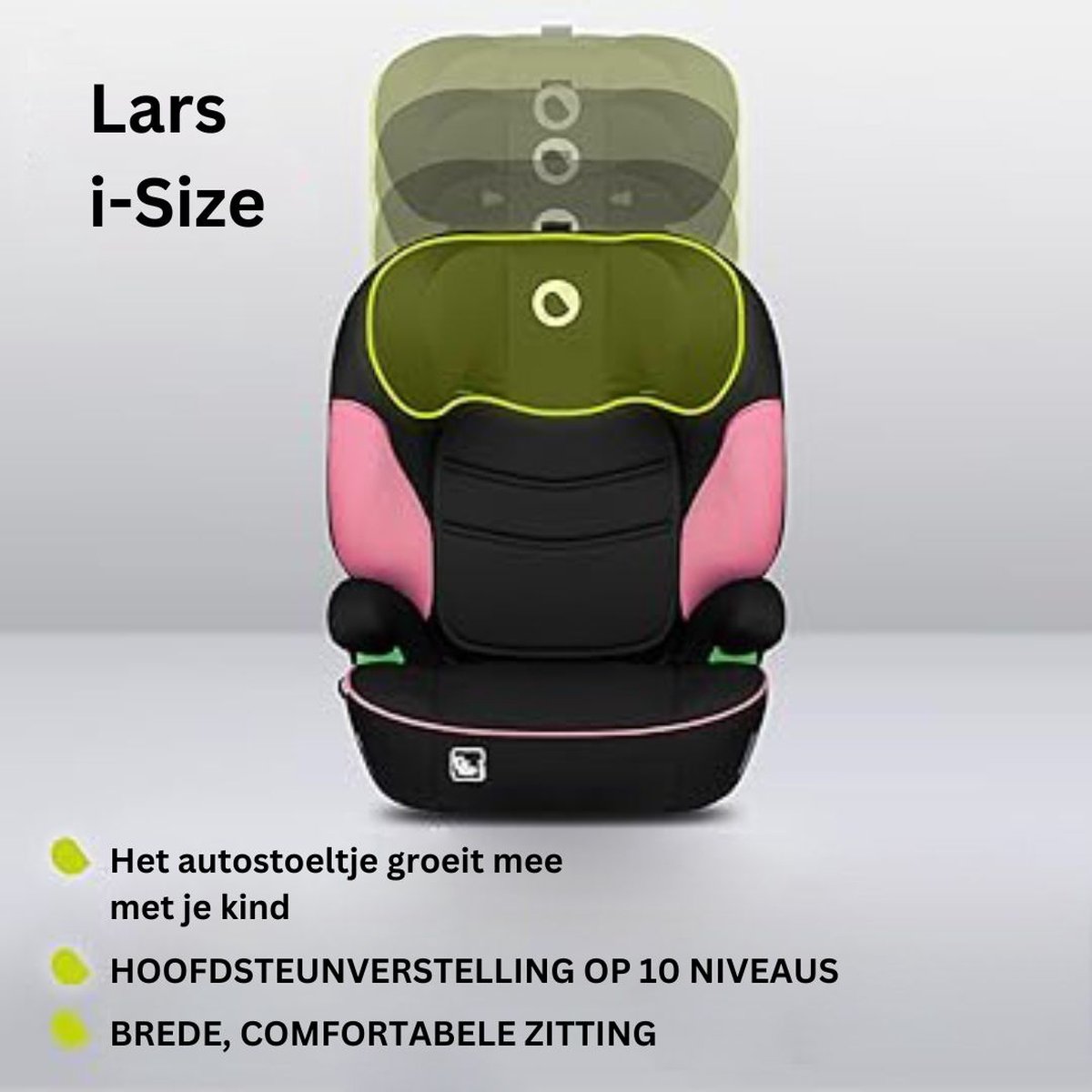 MKSS® Kinderzitje Auto Baby Roze