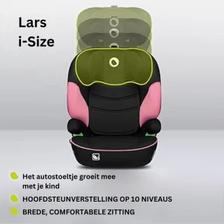 MKSS® Kinderzitje Auto Baby Roze