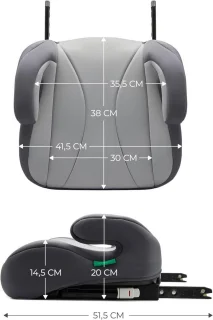 MMM® Disney Frozen Isofix Zitverhoger 22-36 kg (128–150 cm)