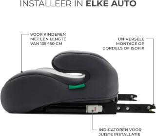 MMM® Disney Frozen Isofix Zitverhoger 22-36 kg (128–150 cm)