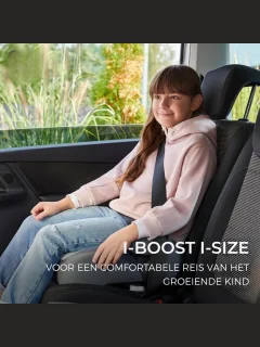 MMM® Isofix Stoelverhoger 135-150 cm Roze