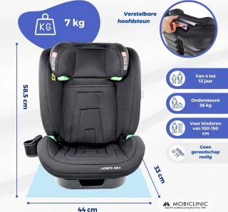 Mobiclinic Lionfix Max Autostoel ISOFIX