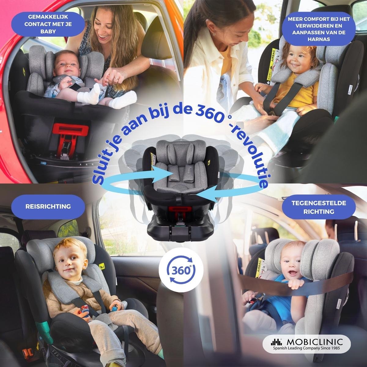 Mobiclinic Lionfix Pro Autostoeltje Groep 0/1/2/3